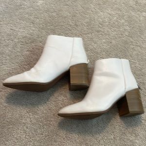 White booties